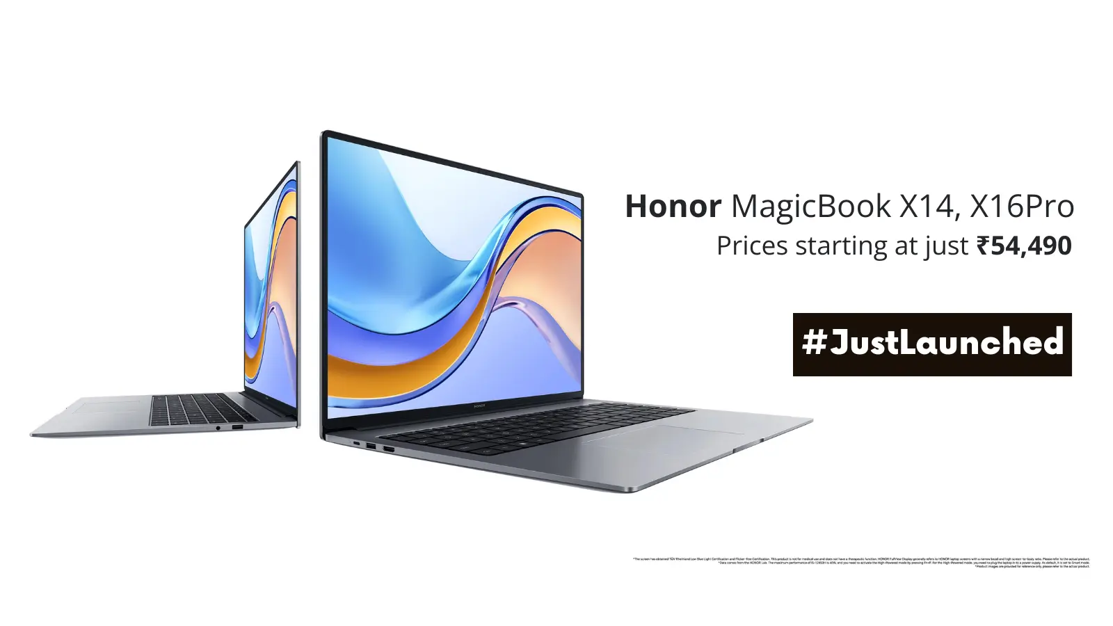 Honor MagicBook X14, X16 Pro Launched