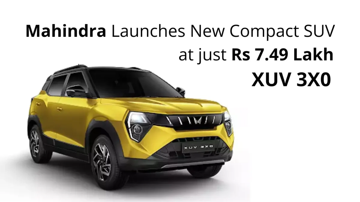 Mahindra XUV 3X0