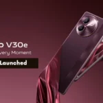 Vivo V30e smartphone price